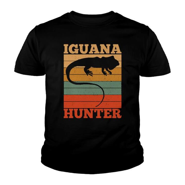 Florida Iguana Hunter Funny Youth T-shirt