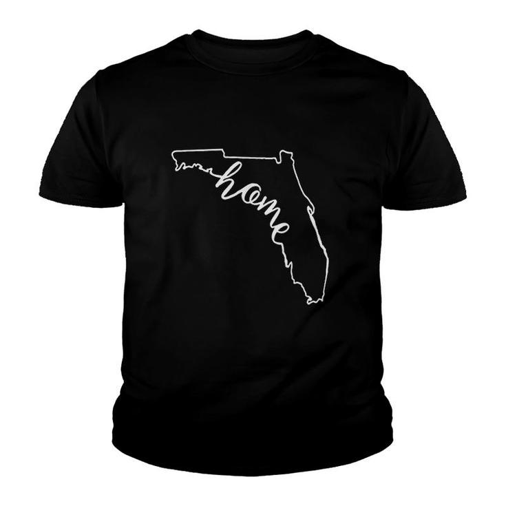 Florida Native Home Love Youth T-shirt