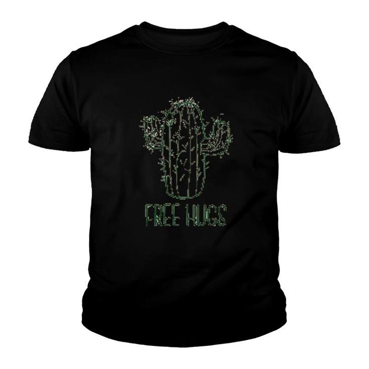 Free Hugs Cactus Youth T-shirt