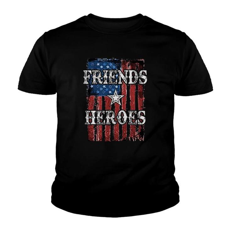 Friends And Heroes Youth T-shirt