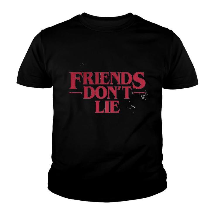 Friends Don’t Lie Tie Dye Youth Youth T-shirt
