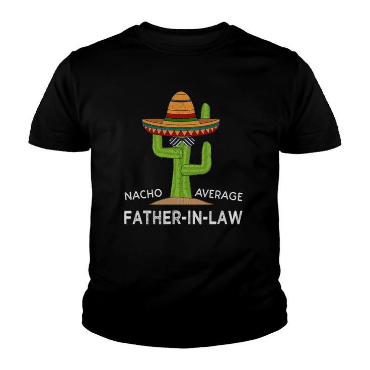 Fun Dad-In-Law Humor Gifts Funny Meme Saying Father-In-Law Youth T-shirt