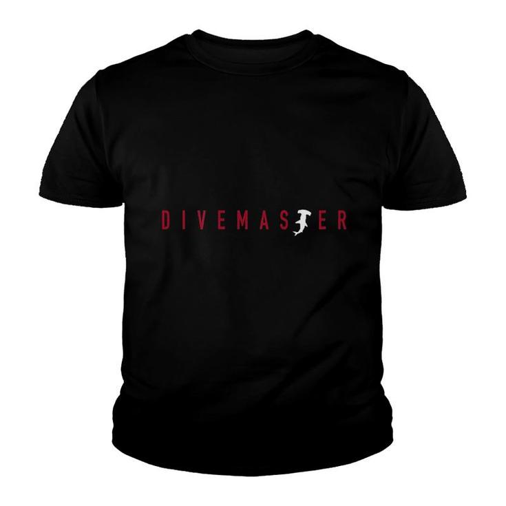 Fun  Design Divemaster For Professional Divers Youth T-shirt