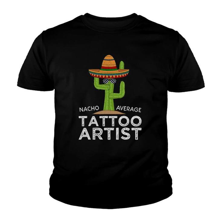 Fun Hilarious Tattooist Meme Saying Funny Tattoo Artist Youth T-shirt