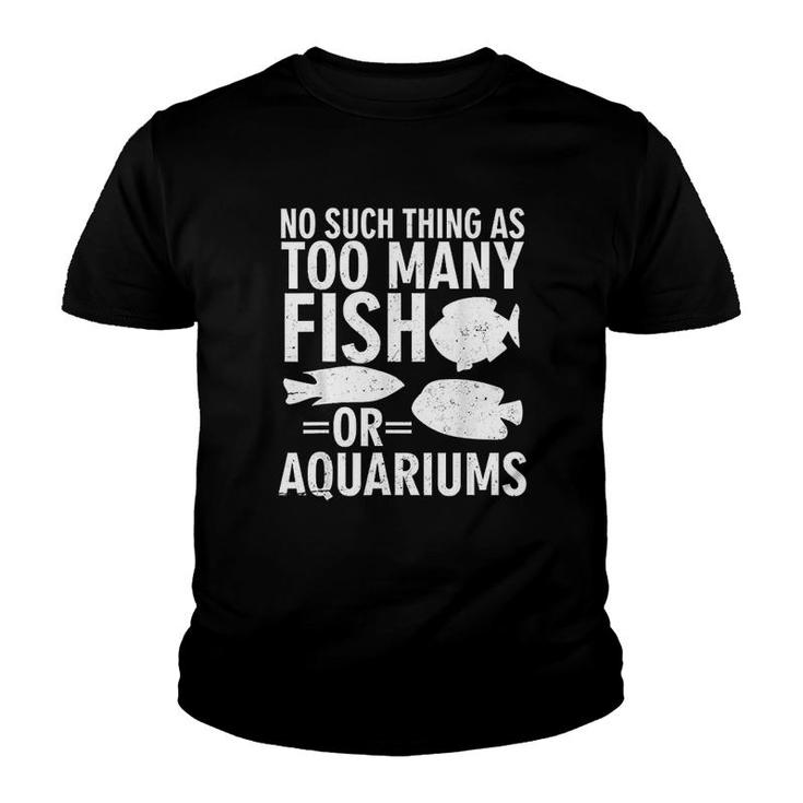 Funny Aquarium Fish Lover Youth T-shirt