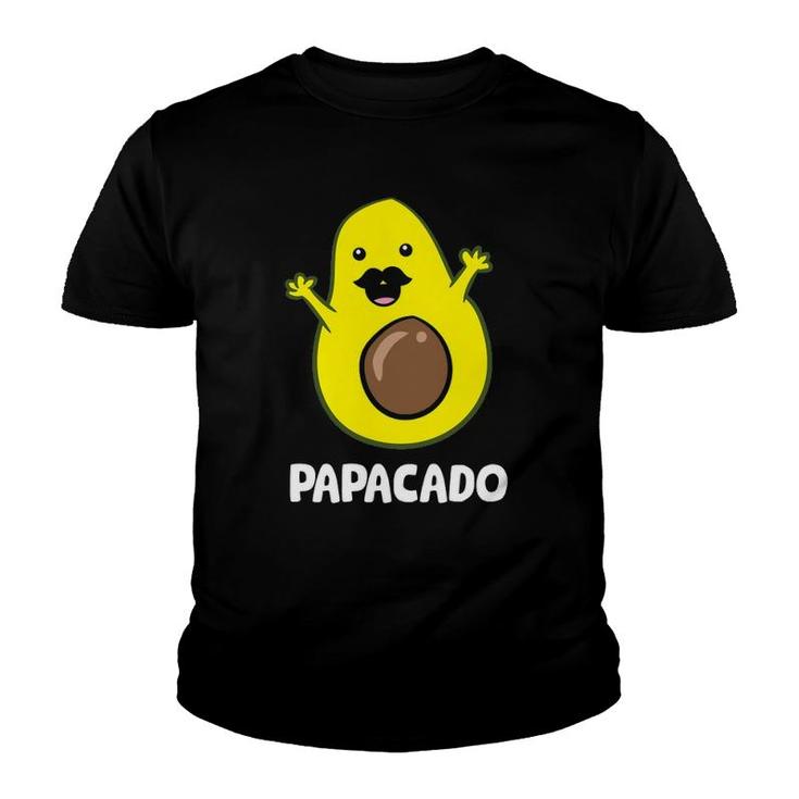 Funny Avocado Dad Guacamole Avocado Papacado  Youth T-shirt