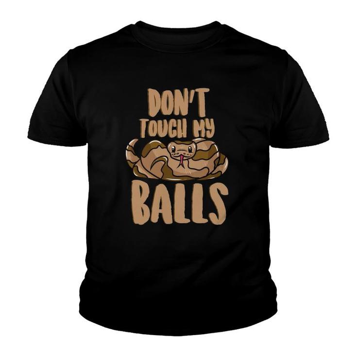 Funny Ball Python Snake Lover Gift Youth T-shirt