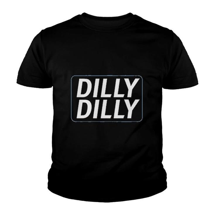 Funny Beer Drinking Dilly Dilly Youth T-shirt
