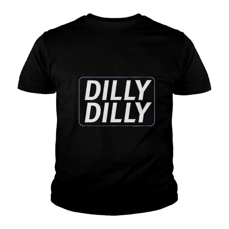 Funny Beer Drinking Dilly Dilly Youth T-shirt
