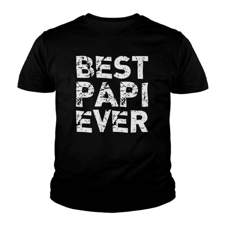 Funny Best Papi Ever Cool Youth T-shirt