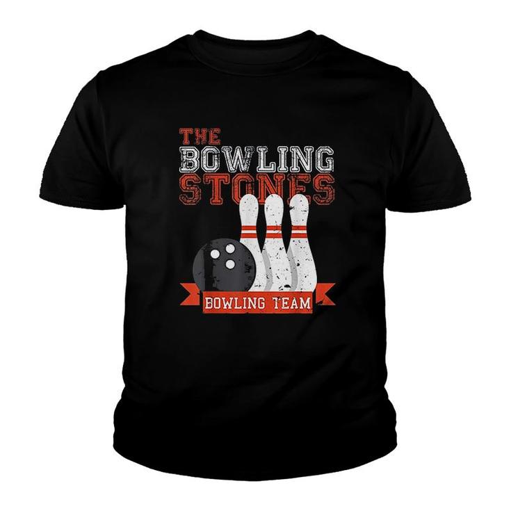 Funny Bowling Stones Team Gift Youth T-shirt