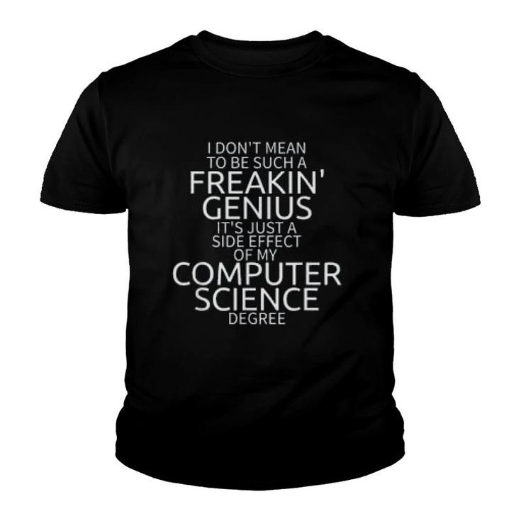 Funny Computer Science Programmer Youth T-shirt
