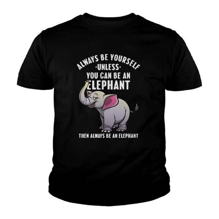 Funny Elephant For Men Women Nature Park Safari Zoo Animal Youth T-shirt