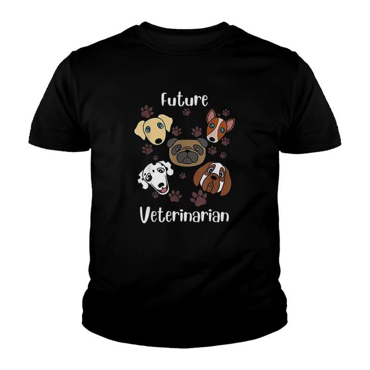 Funny Future Veterinarian Youth T-shirt