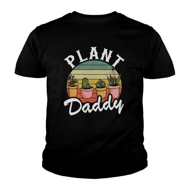 Funny Gardener Dad Plant Expert Plant Daddy Youth T-shirt