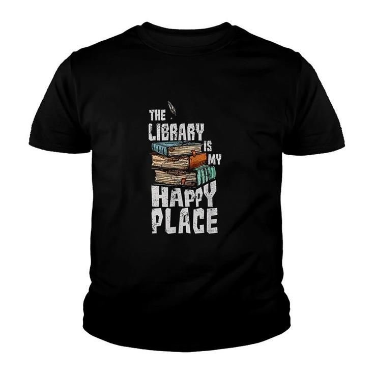 Funny Library  Reading Book Lover Gift Youth T-shirt