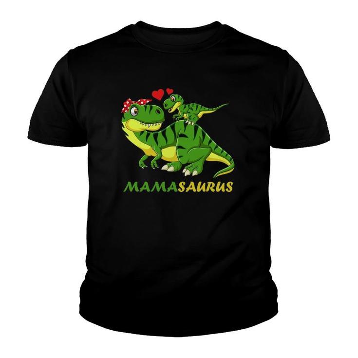 Funny Mamasaurus Rex Dinosaurrex Mom Kids Mother's Day Youth T-shirt