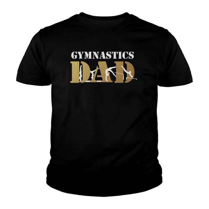 Funny Men's Gymnastics Dad - Love Daughter Gift Youth T-shirt