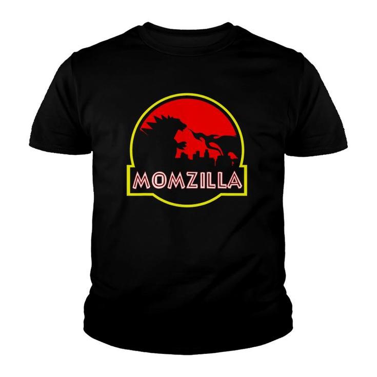 Funny Mother's Day Momzilla Gift For Mom Youth T-shirt