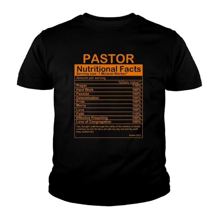 Funny Pastor Appreciation Gift For Men Women Cool Preacher Youth T-shirt