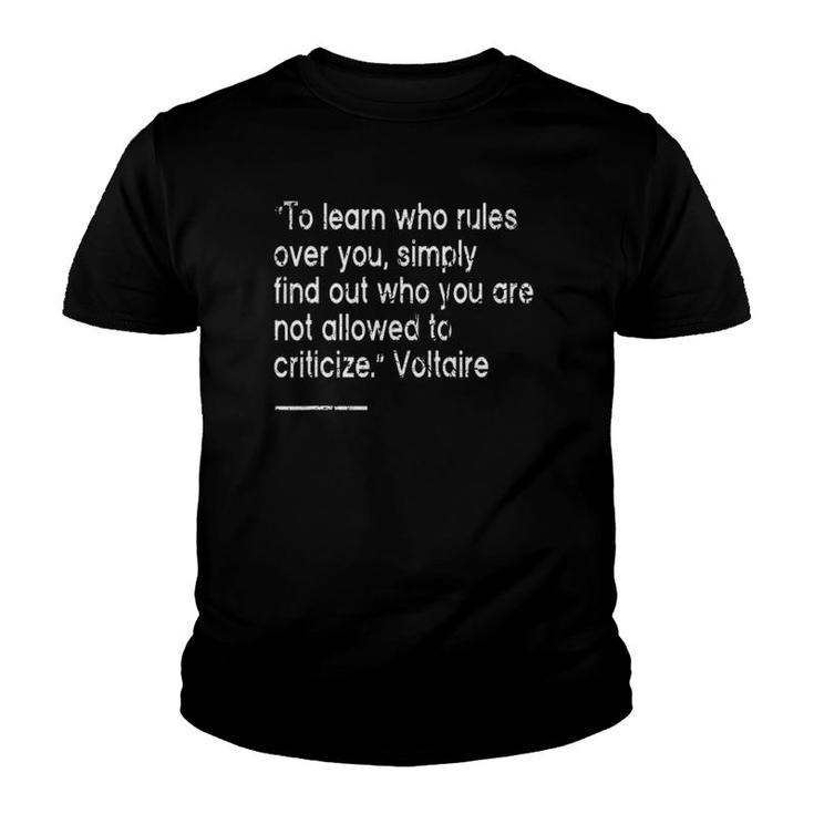 Funny Sarcastic & Political Quote Vintage Youth T-shirt
