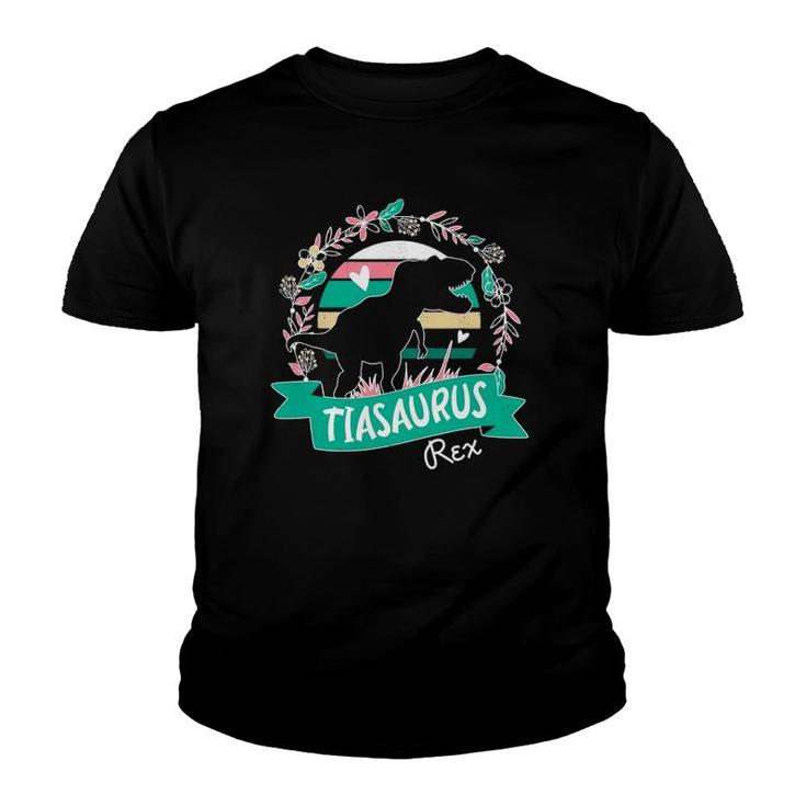 Funny Spanish Mother's Day, Auntie Gift Gift Tia Saurus Rex Youth T-shirt