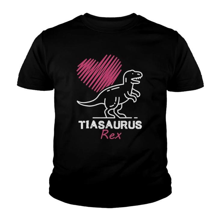 Funny Spanish Mother's Day, Auntie Gift Gift Tia Saurus Rex Youth T-shirt