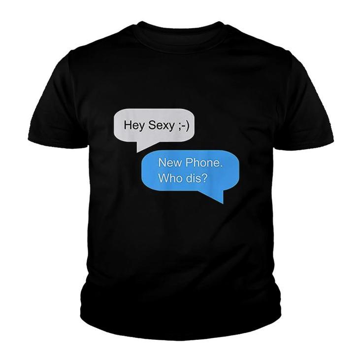 Funny Text Message Youth T-shirt