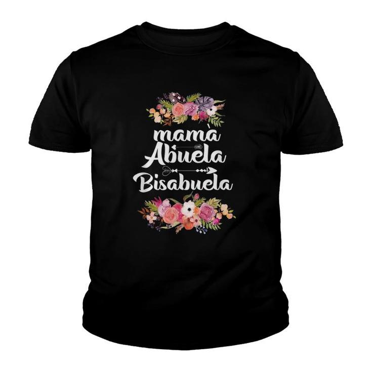 Funny Womens Mama Abuela Bisabuela Spanish Mother's Day Youth T-shirt