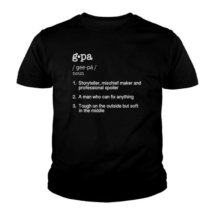 G-Pa Definition - Father's Day Gift Youth T-shirt