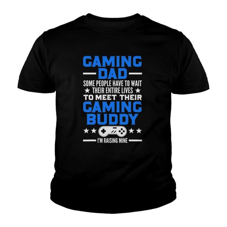 Gamer Father's Day Gift Video Games Gaming Dad Gaming Youth T-shirt