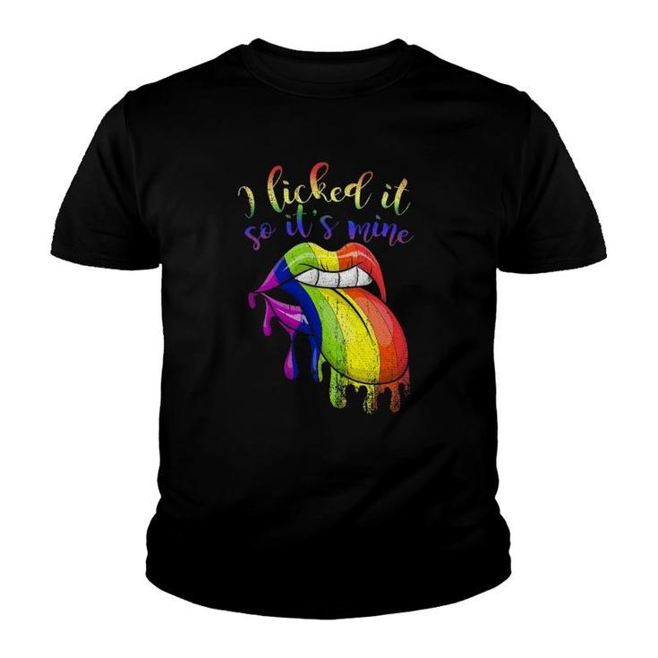 Gay Pride Month Rainbow Homosexual Lesbian Gift Lgbt Youth T-shirt
