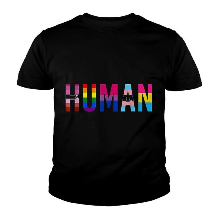 Gay Pride Transgender Rainbow Youth T-shirt