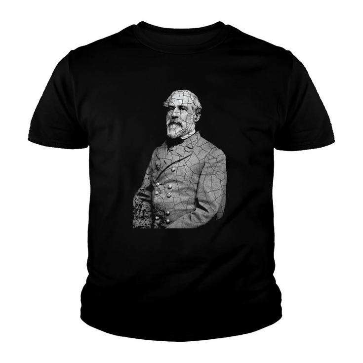 General Robert E Lee Living Monument Nation Redneck Southern Youth T-shirt
