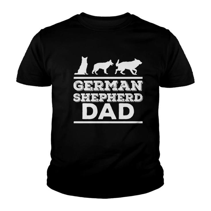 German Shepherd Dad Youth T-shirt
