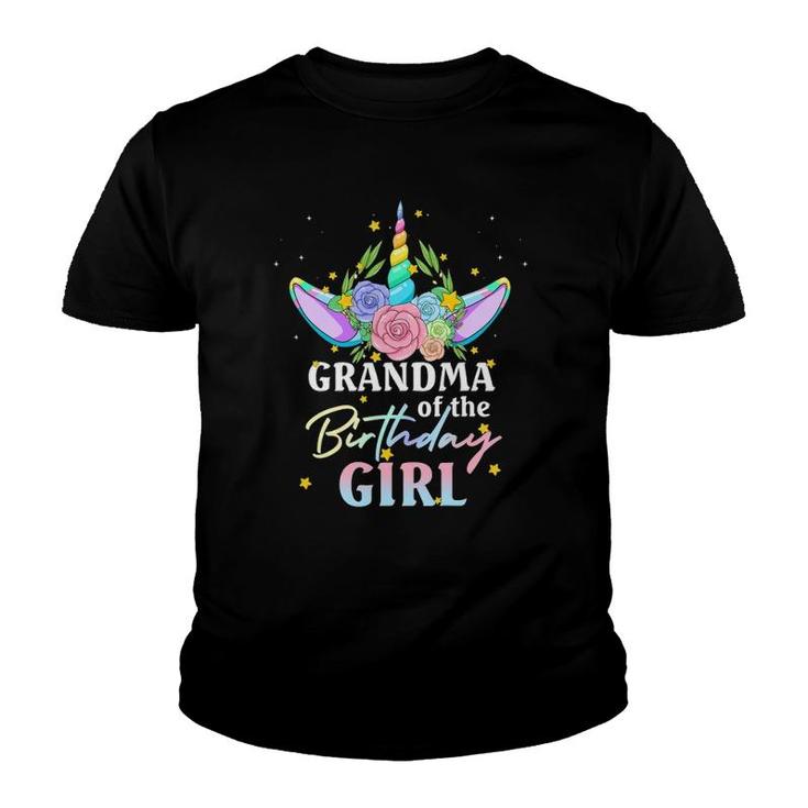 Grandma Of The Unicorn Birthday Girl T-Shirt Matching Shirt Grandma Of The Unicorn Birthday Girl T-Shirt Matching Shirt