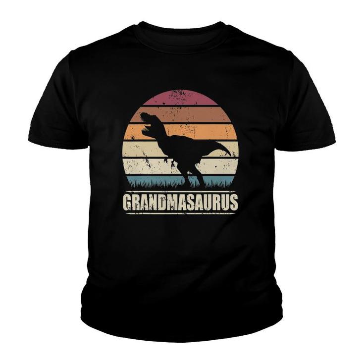Grandma Saurus Rex Dinosaur Grandmother Grandmasaurus Youth T-shirt