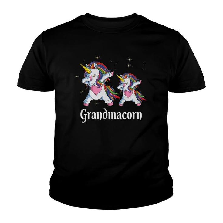 Grandmacorn Unicorn Costume Mom Mother's Day Youth T-shirt