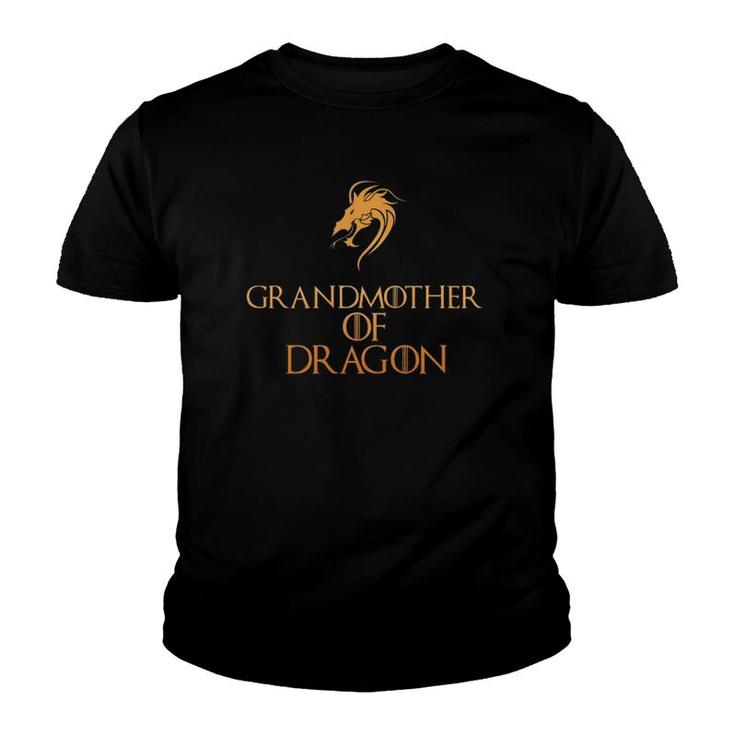Grandmother Of Dragon T-Shirt Granny Grandmothers Gift Tee