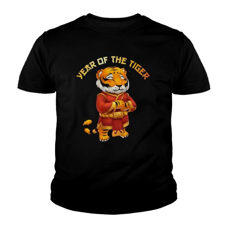 Happy Chinese New Year 2022 Year Of The Tiger Master For Cny Youth T-shirt