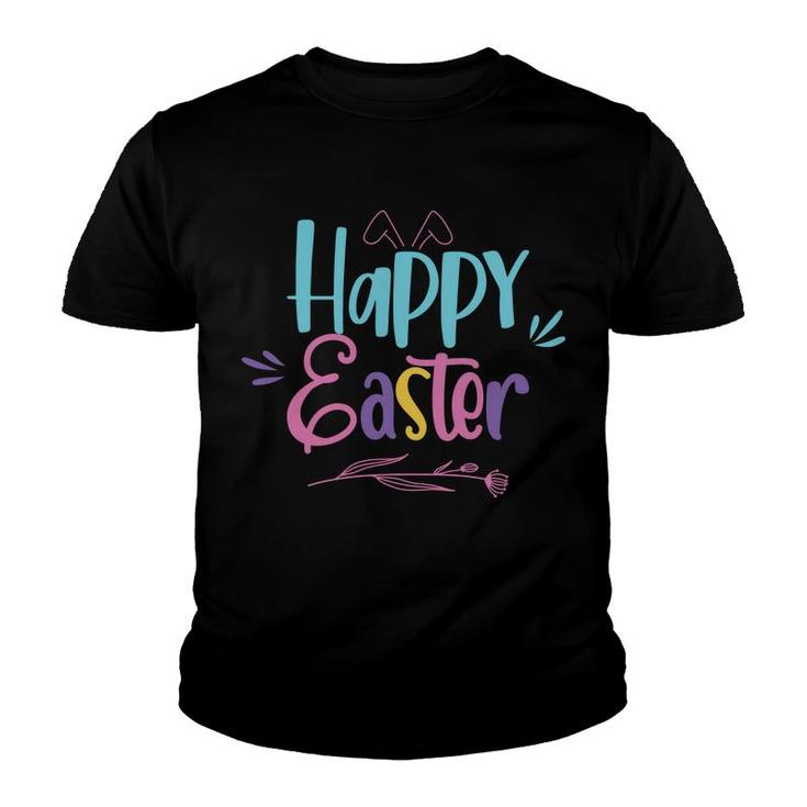 Happy Easter Color Youth T-shirt