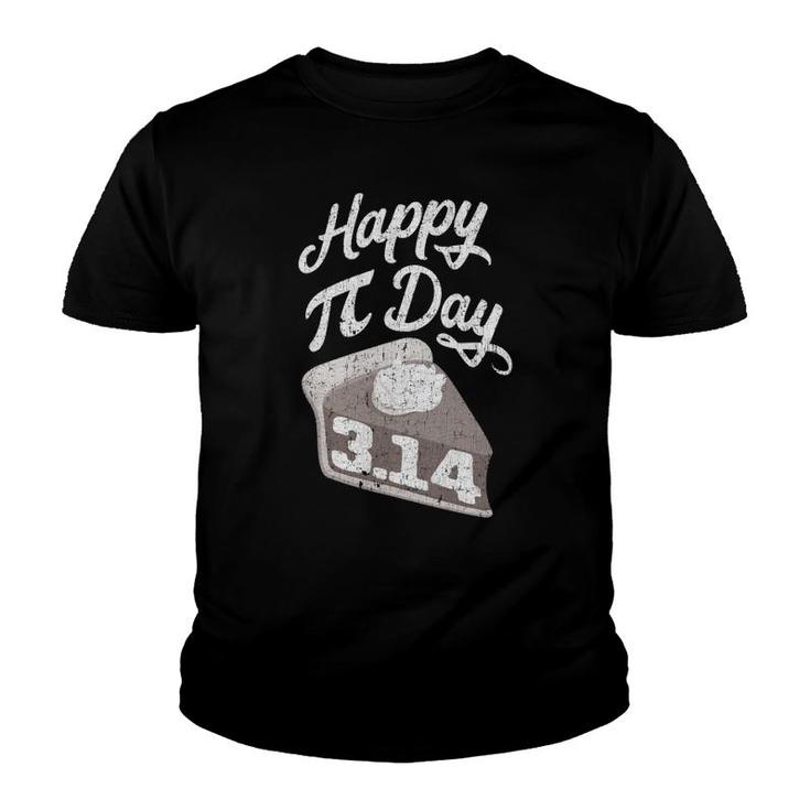 Happy Pi Day  Math Slice Of Pie Pun Youth T-shirt