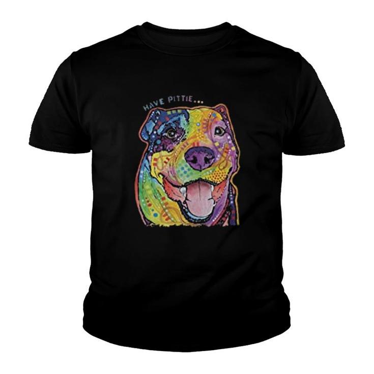 Have Pittie Neon Pitbull Youth T-shirt