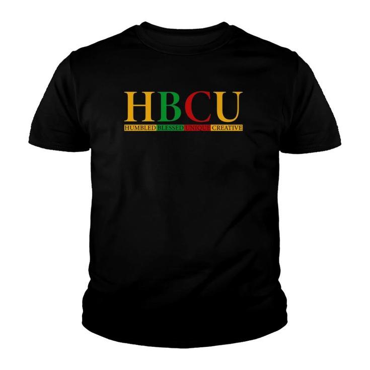 Hbcu Humbled Blessed Creative Unique Historical Black Youth T-shirt