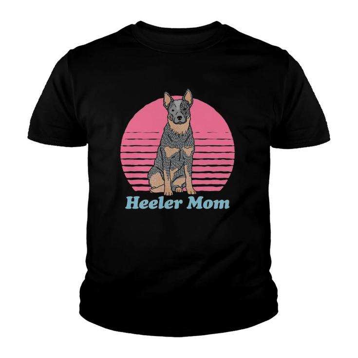 Blue Heeler Mama Australian Cattle Dog Mom Gift Youth T shirt Mazezy