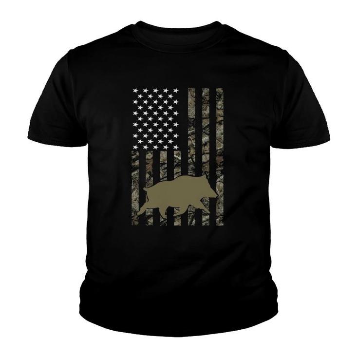Hog Hunting S For Men Women Wild Boar Pig Hunter Youth T-shirt