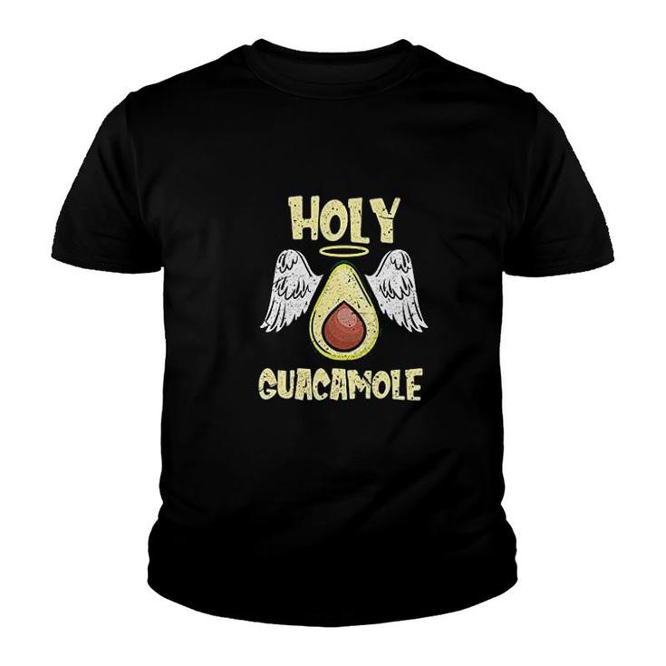 Holy Guacamole Avocado Lover Vegan Youth T-shirt