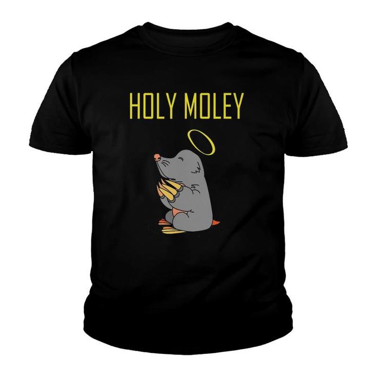 Holy Moley Praying Mole Animal Youth T-shirt