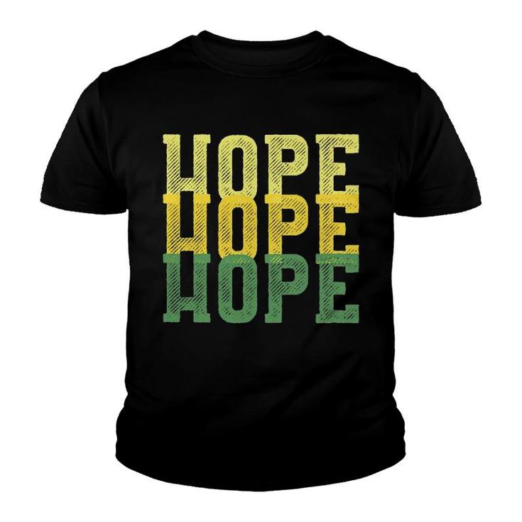 Hope Christian Faith Religious Outfit Prayer Gift Youth T-shirt