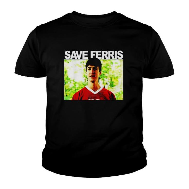 Hot Save Ferris Portrait Gift Youth T-shirt